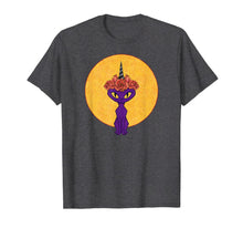 Load image into Gallery viewer, Purple Gothic Caticorn Cute Caticorn T-Shirt
