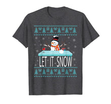 Load image into Gallery viewer, Cocaine Snowman let it snow funny christmas ugly sweater T-Shirt-1764388
