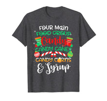 Load image into Gallery viewer, Four Main Food Groups Elf Buddy Christmas Pajama Xmas Gifts T-Shirt-3112313

