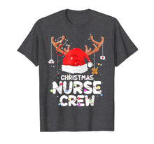 Load image into Gallery viewer, Funny shirts V-neck Tank top Hoodie sweatshirt usa uk au ca gifts for Christmas Nurse Crew Santa Hat Reindeer Merry Christmas gift T-Shirt 266284
