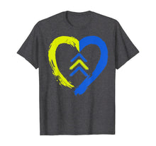 Load image into Gallery viewer, 3 Arrows Heart Love Down Syndrome Awareness TShirt308897
