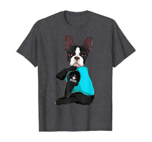 Load image into Gallery viewer, Funny Boston Terrier I Love Mom Apparel Dog Mom Gifts Womens TShirt513998
