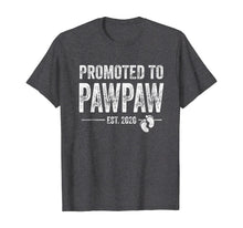 Load image into Gallery viewer, Promoted To Pawpaw 2020 Vintage Announcement Pregnancy TShirt450630
