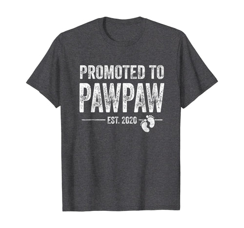 Promoted To Pawpaw 2020 Vintage Announcement Pregnancy TShirt450630