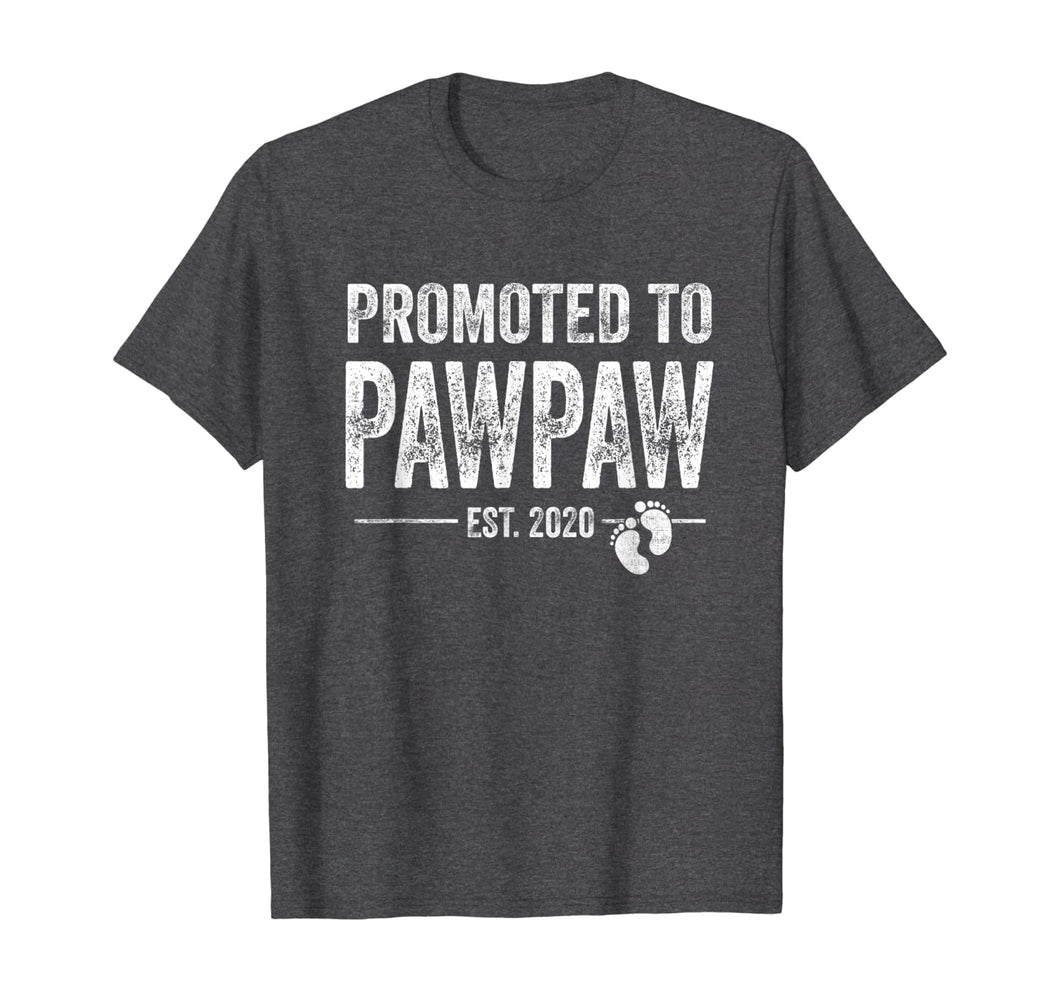 Promoted To Pawpaw 2020 Vintage Announcement Pregnancy TShirt450630