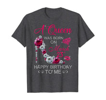 Load image into Gallery viewer, Womens Gifts A Queen Was Born On March 23rd Birthday T-Shirt-2265140
