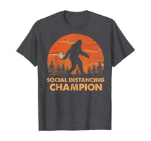Load image into Gallery viewer, Social Distancing Champion Funny Bigfoot Toilet Paper TShirt53845
