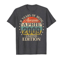 Load image into Gallery viewer, 11 Year Old Gifts April 2009 Limited Edition 11th Birthday TShirt396646
