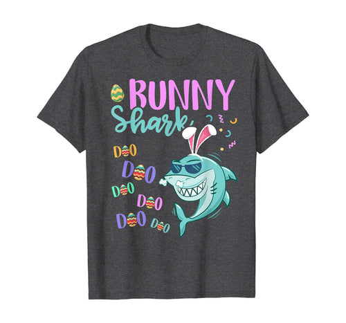 Bunny Shark Shirt Easter Shark Shirts Gifts Kids Boys Girls T-Shirt-177431