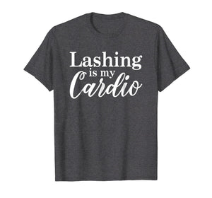 Funny shirts V-neck Tank top Hoodie sweatshirt usa uk au ca gifts for Cute Shirt For Estheticians Perfect For Lashing And Cardio 2068953