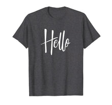 Load image into Gallery viewer, Funny shirts V-neck Tank top Hoodie sweatshirt usa uk au ca gifts for Summer tshirt that simply says Hello, pass a smile on 2963482
