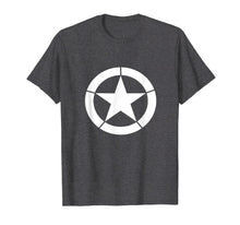 Load image into Gallery viewer, Wwii D-Day Invasion Circle Star T-Shirt
