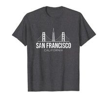 Load image into Gallery viewer, San Francisco Sf Bay Area California Skyline T Shirt
