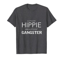 Load image into Gallery viewer, Funny shirts V-neck Tank top Hoodie sweatshirt usa uk au ca gifts for A little bit Hippie and a little bit Gangster tshirt 1396518
