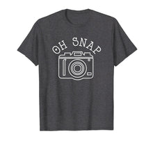Load image into Gallery viewer, Funny shirts V-neck Tank top Hoodie sweatshirt usa uk au ca gifts for Camera T Shirt for a Photographer Oh Snap 2794601

