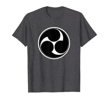 Load image into Gallery viewer, TAIKO MITSUDOMOE BLACK GRAPHIC T-SHIRT
