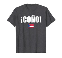 Load image into Gallery viewer, Funny shirts V-neck Tank top Hoodie sweatshirt usa uk au ca gifts for Cono Puerto Rico Flag Spanish Slang Funny Sports Tshirt 1360977
