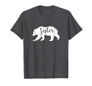 Funny shirts V-neck Tank top Hoodie sweatshirt usa uk au ca gifts for Sister Bear T shirt Christmas Gift for Women Sister 1058190