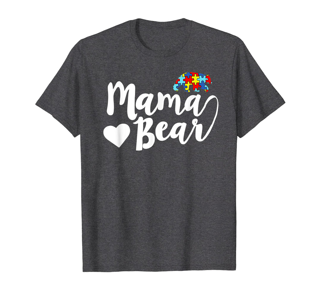 Funny shirts V-neck Tank top Hoodie sweatshirt usa uk au ca gifts for Mama Bear Austim Mom T-shirt Autism Gifts 3352673