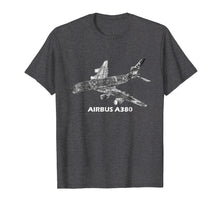 Load image into Gallery viewer, Funny shirts V-neck Tank top Hoodie sweatshirt usa uk au ca gifts for Airbus A380 jet airplane cutaway aviation pilot T-Shirt gift 2017430
