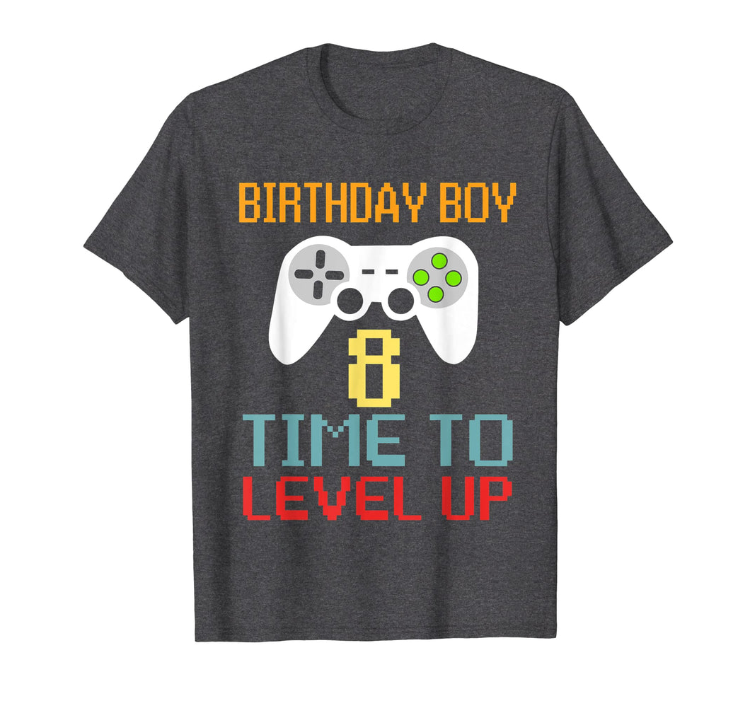 Funny shirts V-neck Tank top Hoodie sweatshirt usa uk au ca gifts for 8th Birthday Boy Shirt Video Game Gamer Boys Kids Gift 2442104