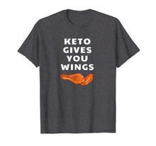 Load image into Gallery viewer, Funny shirts V-neck Tank top Hoodie sweatshirt usa uk au ca gifts for Funny Keto Shirt - Ketogenic Diet Chicken Wings T-Shirt Tee 2606469
