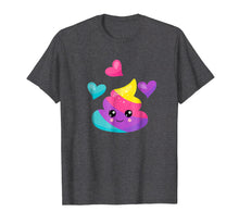 Load image into Gallery viewer, Funny shirts V-neck Tank top Hoodie sweatshirt usa uk au ca gifts for Cute Funny &amp; Unique Rainbow Poop Emoji T-shirt Z000035 2410181
