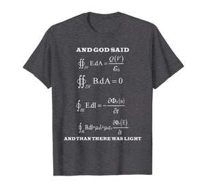Funny shirts V-neck Tank top Hoodie sweatshirt usa uk au ca gifts for Maxwell Equations Light Electricity Science Physics T-shirt 1724848