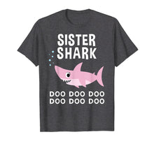 Load image into Gallery viewer, Sister Shark Doo Doo Shirt for Matching Family Pajamas
