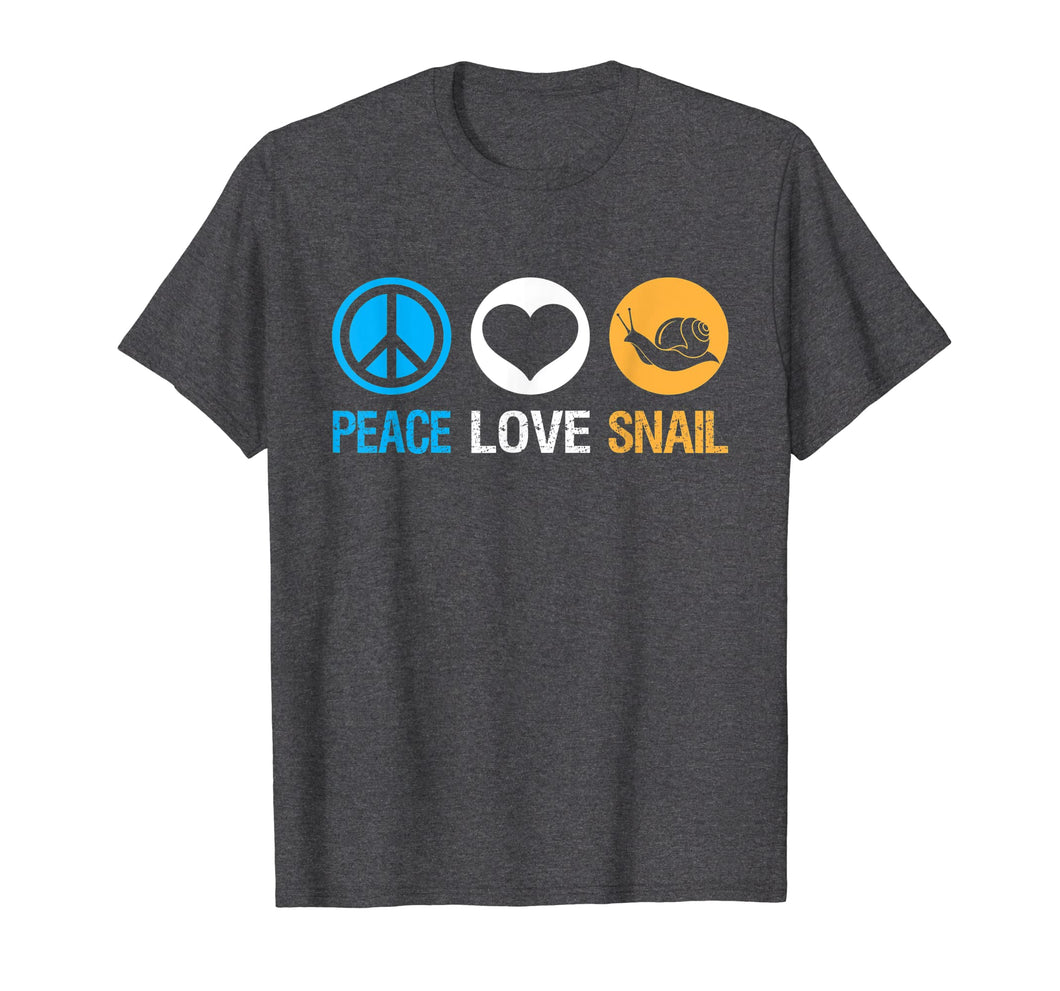Funny shirts V-neck Tank top Hoodie sweatshirt usa uk au ca gifts for Vintage Peace Love Snail T-Shirt Snails Lover Gifts 929202