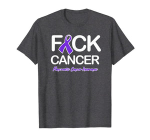 Funny shirts V-neck Tank top Hoodie sweatshirt usa uk au ca gifts for Pancreatic Cancer Shirt Fck Cancer Awareness Products 1969412