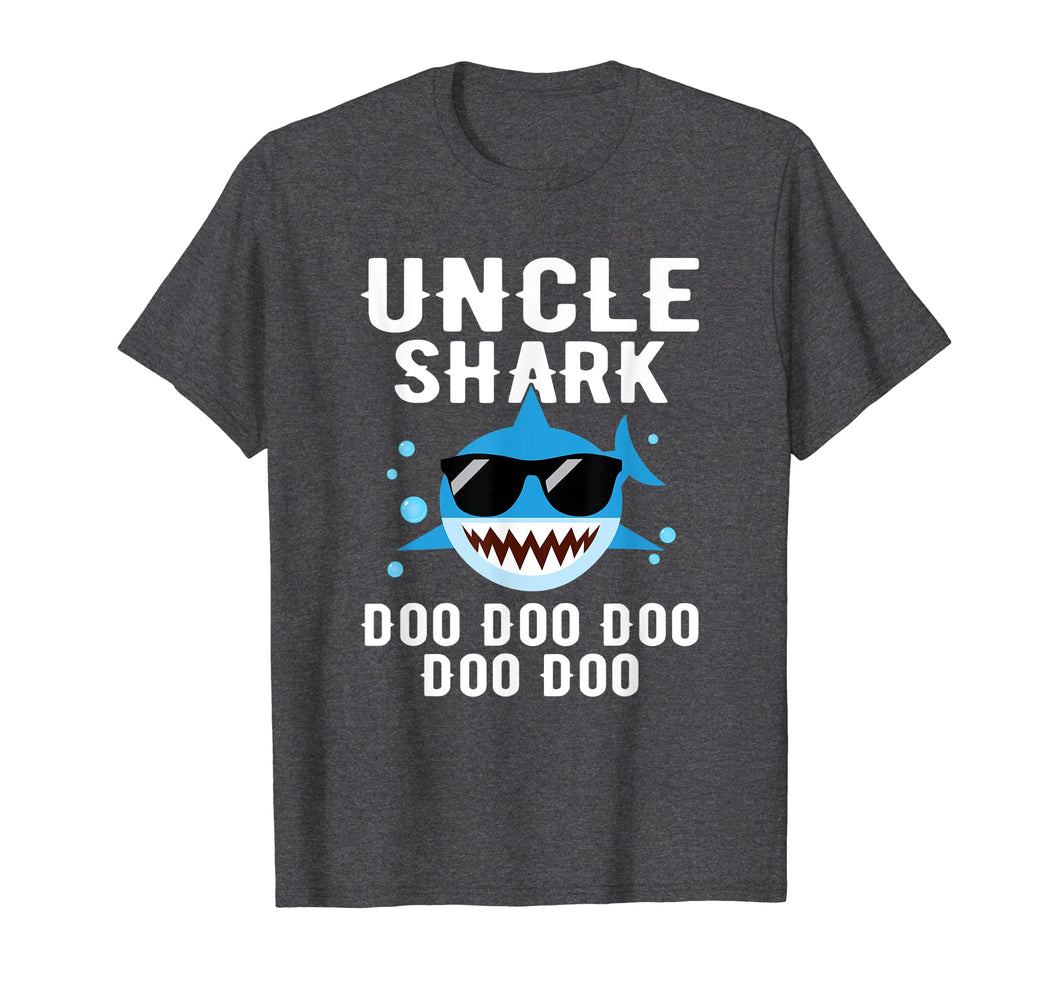 Funny shirts V-neck Tank top Hoodie sweatshirt usa uk au ca gifts for Uncle Shark Doo Doo Doo Funny Gifts Cute Family Shirt 596355