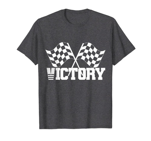 Funny shirts V-neck Tank top Hoodie sweatshirt usa uk au ca gifts for VICTORY Checkered White Flag  Race Car T-Shirt Gifts 3975053
