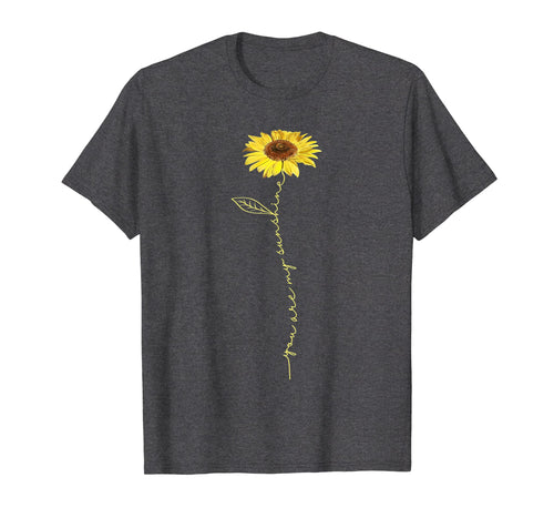 You Are My Sunshine Hippie Sunflower Tshirt Gifts For Women
