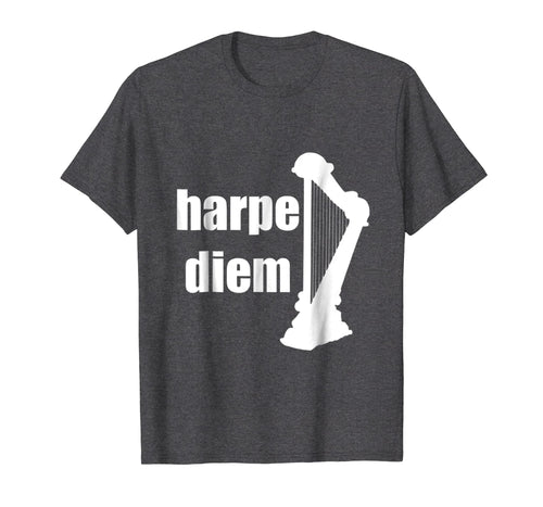 Funny shirts V-neck Tank top Hoodie sweatshirt usa uk au ca gifts for Harpe Diem harp tshirt funny gifts for harpists 1398487