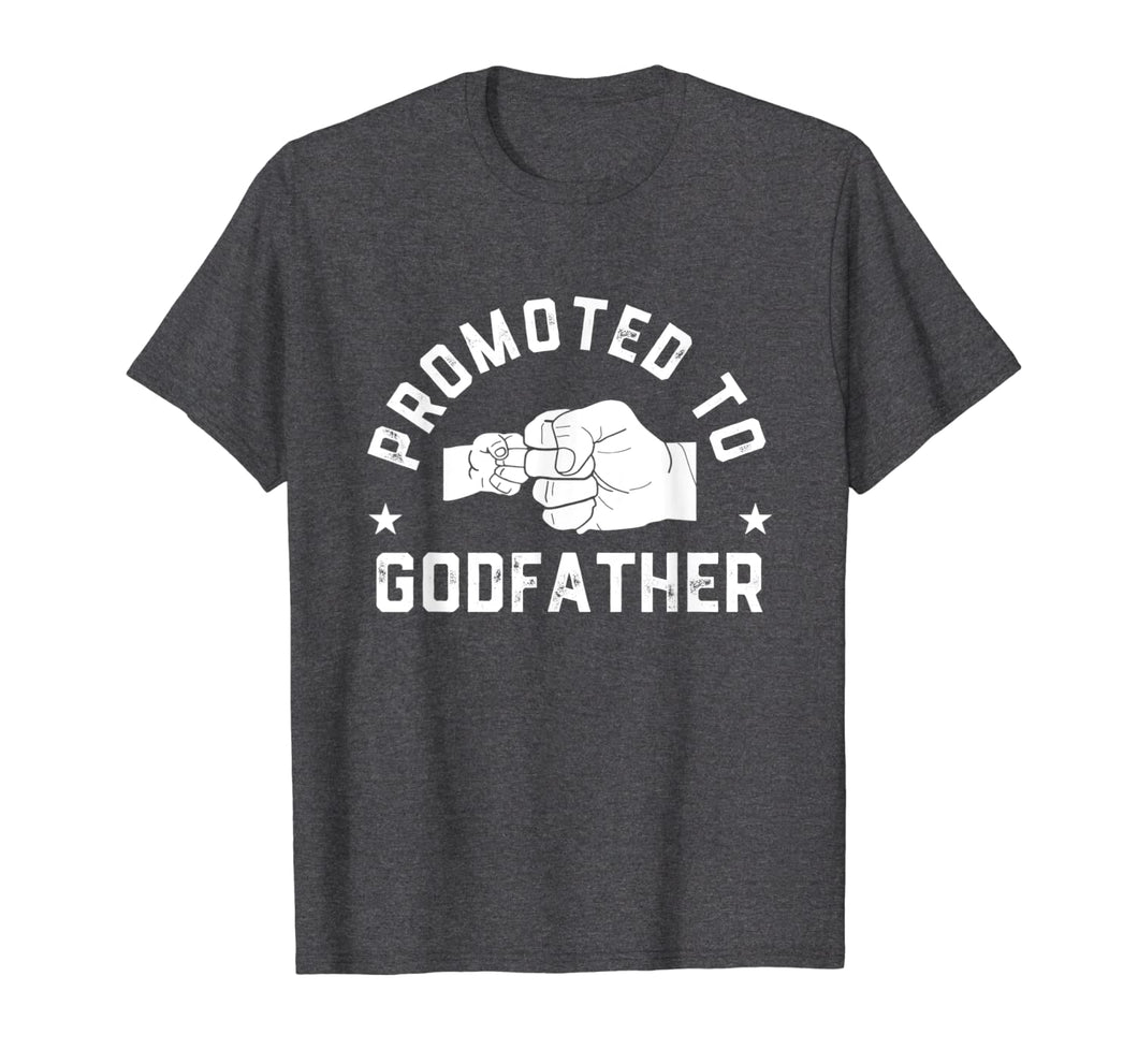 Mens Promoted To Godfather est 2019 t shirt Fathers Day Gifts 230263