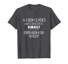 Load image into Gallery viewer, Funny shirts V-neck Tank top Hoodie sweatshirt usa uk au ca gifts for Lion does not concern With Opinion Of Sheep Shirt 1455921
