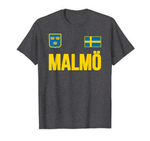 Load image into Gallery viewer, Funny shirts V-neck Tank top Hoodie sweatshirt usa uk au ca gifts for Malmo T-shirt Swedish Flag Sweden Sverige 2028227
