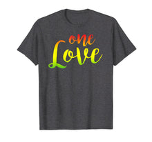 Load image into Gallery viewer, One Love Rasta Reggae Roots Clothing T Shirt Tee No War
