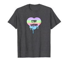Load image into Gallery viewer, Pastel Goth Tee Shirts, Stay Weird Tshirt Gifts
