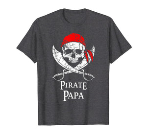 Funny shirts V-neck Tank top Hoodie sweatshirt usa uk au ca gifts for Pirate Papa Father Family Jolly Roger Skull T-Shirt 2025663