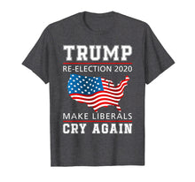 Load image into Gallery viewer, Funny shirts V-neck Tank top Hoodie sweatshirt usa uk au ca gifts for Trump 2020 Shirt I Voted Trump Flag Tee MAGA Shirt 1597853
