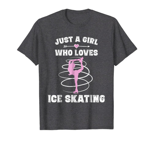 Funny shirts V-neck Tank top Hoodie sweatshirt usa uk au ca gifts for Just A Girl Who Loves Ice Skating Tshirt Figure Skater Gifts 1228600