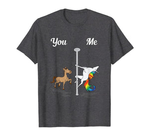 Funny shirts V-neck Tank top Hoodie sweatshirt usa uk au ca gifts for You Me Unicorn T-Shirt Pole Dancing Unicorn Shirt Funny Gift 2215701