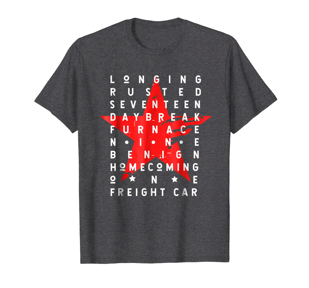 Red Soldier Trigger Words Winter Star Two Hero T-Shirt