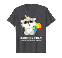 Load image into Gallery viewer, Funny shirts V-neck Tank top Hoodie sweatshirt usa uk au ca gifts for Racoonicorn T-Shirt Funny Trash Panda Raccoon Unicorn Shirt 2045161
