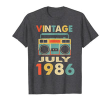 Load image into Gallery viewer, Funny shirts V-neck Tank top Hoodie sweatshirt usa uk au ca gifts for Vintage July 1986 Tshirt Retro 33rd Birthday Gifts 786623
