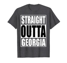 Load image into Gallery viewer, Funny shirts V-neck Tank top Hoodie sweatshirt usa uk au ca gifts for Cool Straight Outta Georgia Novelty T-shirt 2603073
