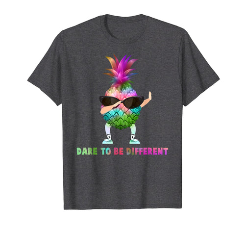 Funny shirts V-neck Tank top Hoodie sweatshirt usa uk au ca gifts for Dabbing Pineapple Dare To Be Different Hawaiian Tshirt Gifts 2854259