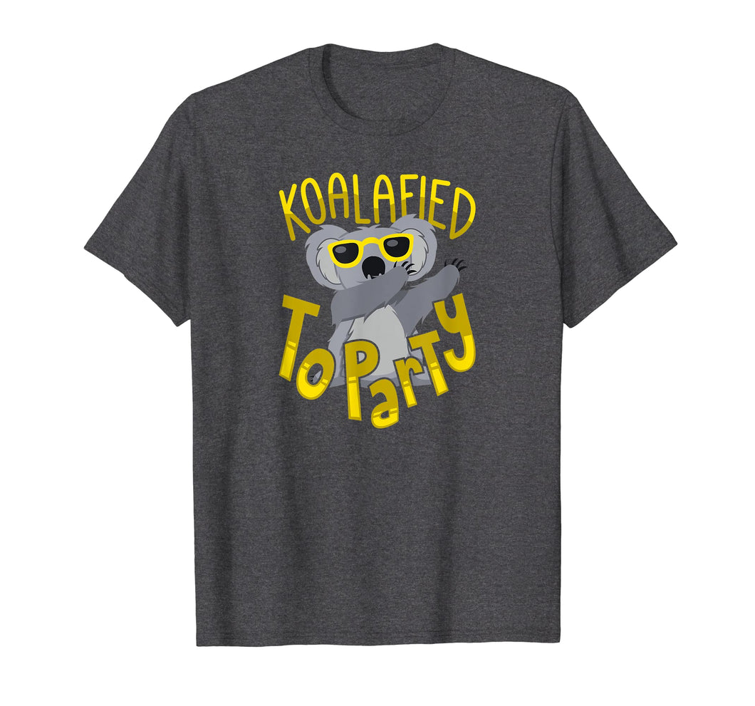 Funny shirts V-neck Tank top Hoodie sweatshirt usa uk au ca gifts for Funny Koalafied to Party T-Shirt Dancing Koala Shirt Dabbing 1006273